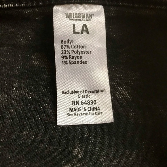 Black Denim Jacket Dance Costume - Picture 2 of 2